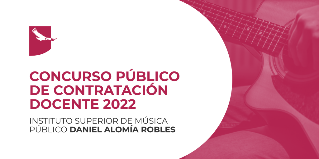 Banner del Concurso de Contratatación Docente 2022