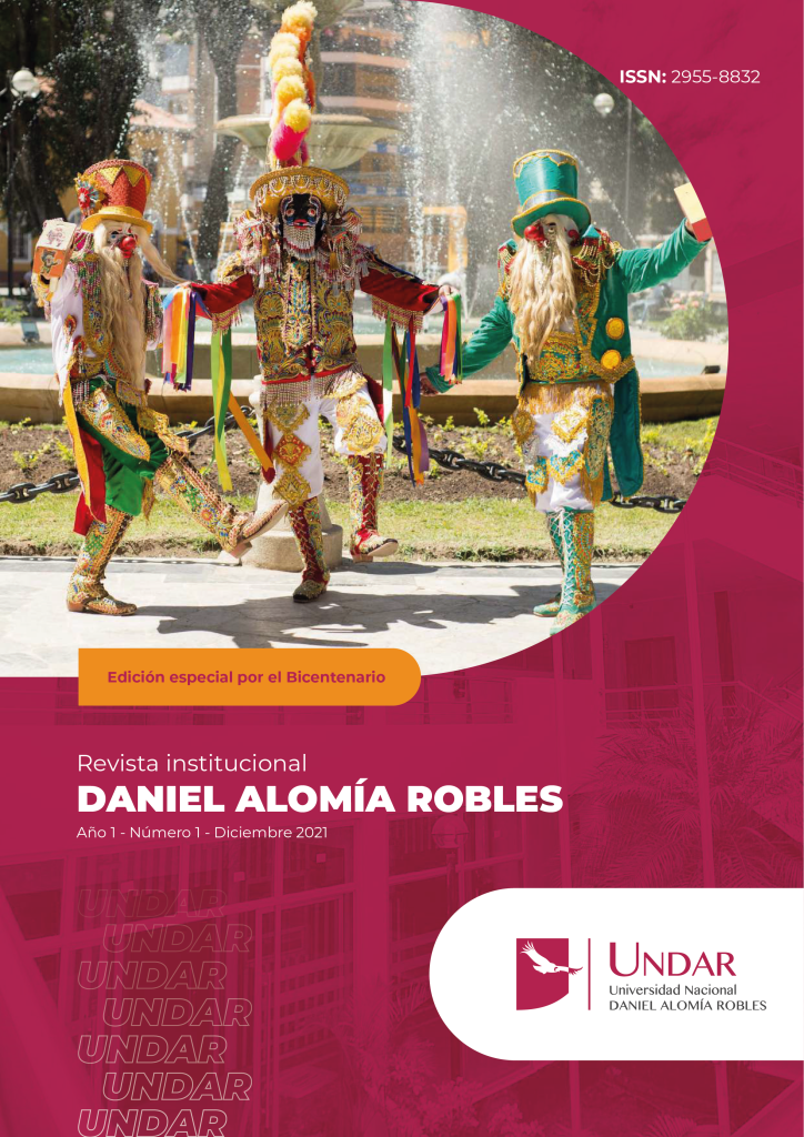 Imagen de portada de la revista de la Universidad Nacional Daniel Alomía Robles, edición 2021