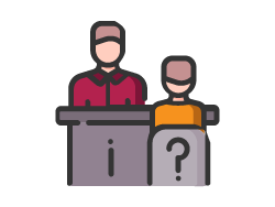 Vector de atención al usuario