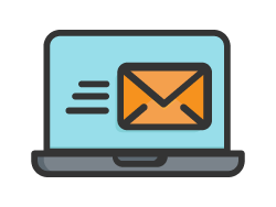 Vector de envío por correo electrónico