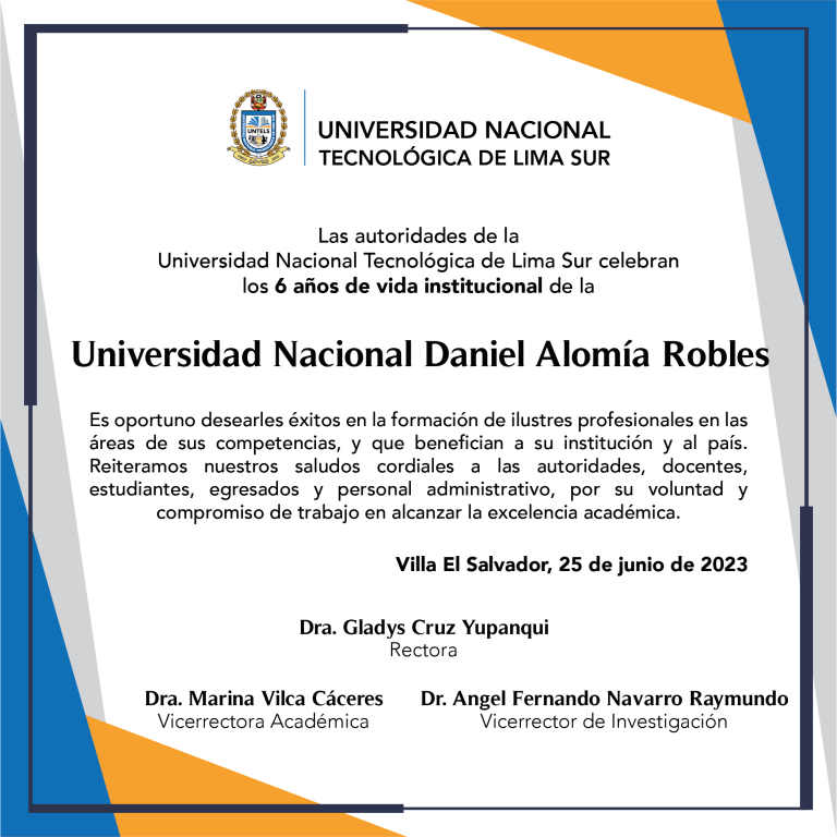 Saludo universidad Nacional Daniel Alomia Robles-01