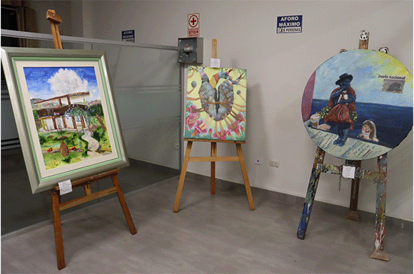 Banner de noticia: Fotos del I Encuentro de Pintura Contemporánea