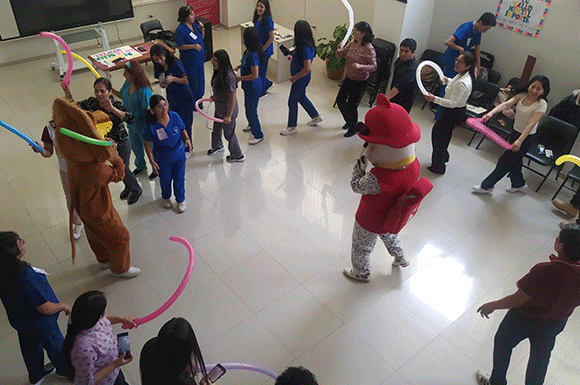 Banner de noticia: Fotos de la Campaña de Salud Mental