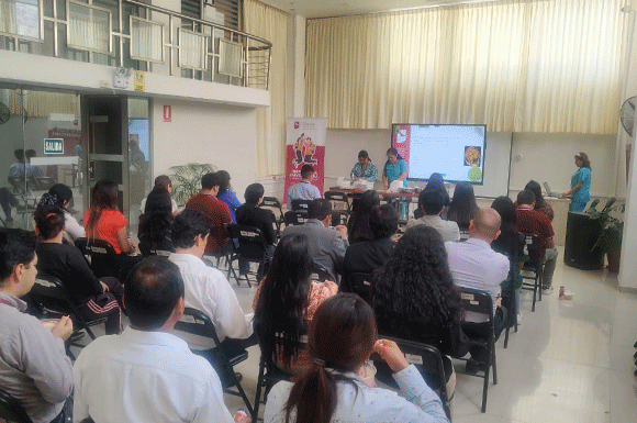 Banner de noticia: Fotos del taller de Alimentación Saludable