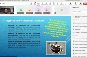 Banner de noticias:UNDAR IMPULSÓ EL DESARROLLO PROFESIONAL EN ARTE Y CULTURA CON EL CURSO VIRTUAL "PLANIFICACIÓN Y EVALUACIÓN CURRICULAR"