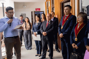 Banner de noticias: Fotos de la inauguración del ascensor