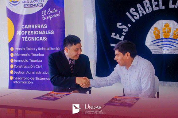 UNDAR FORTALECE LA FORMACIÓN PRÁCTICA DE SUS ESTUDIANTES MEDIANTE CONVENIO INTERINSTITUCIONAL