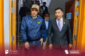 Banner de noticias: Visita presidente Jeri