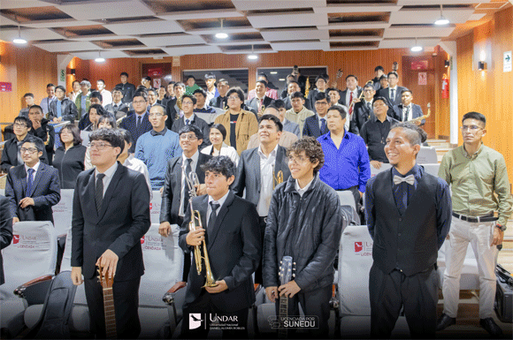 UNDAR MARCÓ EL INICIO DEL PROCESO DE ADMISIÓN 2026 CON LA PRUEBA DE EJECUCIÓN INSTRUMENTAL MUSICAL