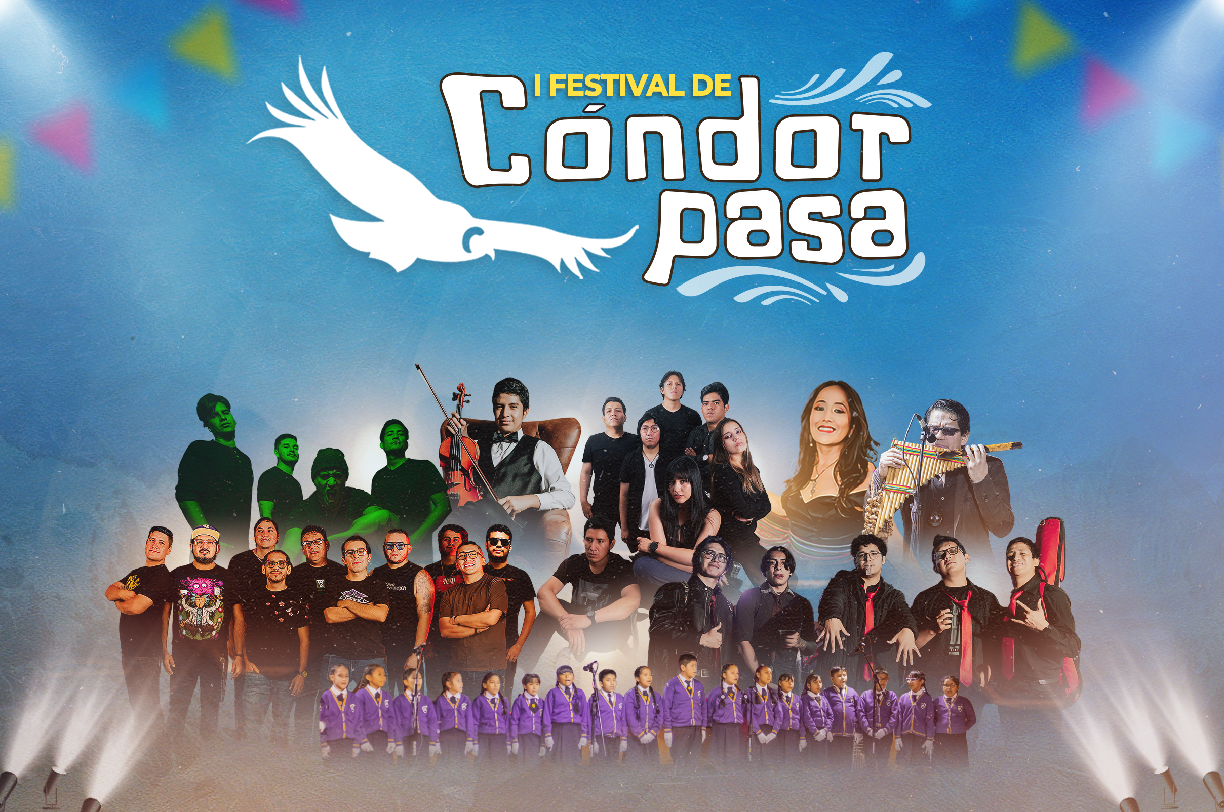 Banner de noticias: 1er festival "Cóndor Pasa"