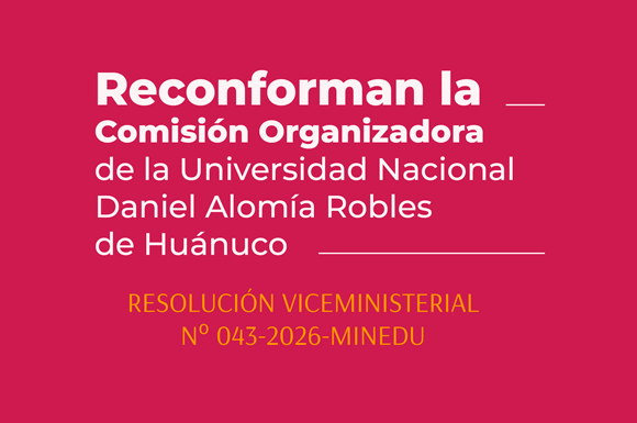Banner de noticias: Comisión organizadora